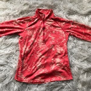 NIKE RUNNING CREAMSICLE ORANGE 1/2 ZIP PULLOVER